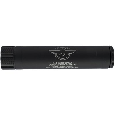 HQH Suppressors GIS PSR22RF Dural .22 LR Černý závit M9x0,75 – Zboží Dáma