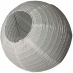 Závěsný dekorativní lampión bílý 30cm – Zboží Mobilmania