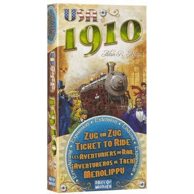 ADC Blackfire Ticket to Ride USA 1910 expansion