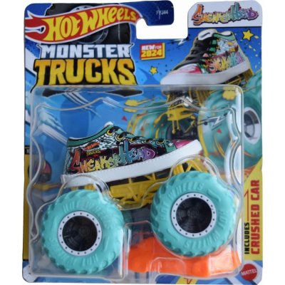 Mattel Hot Wheels Monster trucks kaskadérské kousky Sneakers Head – Hledejceny.cz