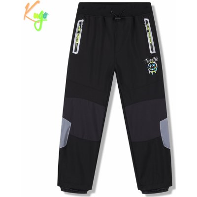 Kugo Softshellové kalhoty HK5655 žlutý zip – Zboží Mobilmania