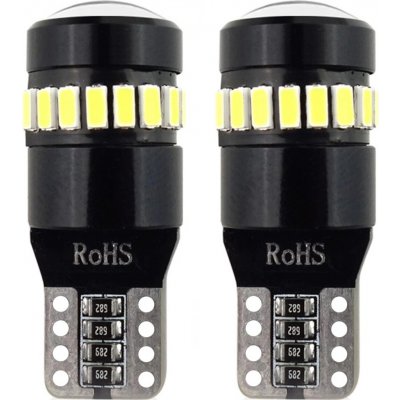 Žárovka LED CANBUS 18SMD 3014 + 1SMD T10 W5W White 12V/24V, 02446 – Hledejceny.cz
