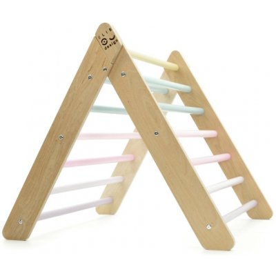 Montessori ELIS DESIGN Piklerové trojúhelník pastelové barvy – Zboží Mobilmania