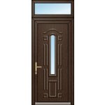 OknaDvereNaMiru.cz Vchodové dveře 3D Dea 1 + Nadsvětlík bílá 100 x 220 cm – Hledejceny.cz