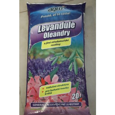 Agro CS Substrát pro levandule a oleandry 20 l – Zboží Mobilmania