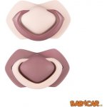 Canpol babies C set symetrických silikon Pure Color 22/646_PIN růžová – Hledejceny.cz