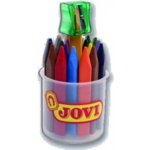 JOVI voskovky trojhranné 24 ks + ořezávatko v kelímku – Zbozi.Blesk.cz