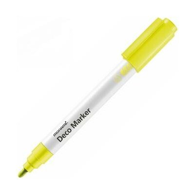 Monami Deco marker 460 fluorescenční žlutý 2 mm – Hledejceny.cz