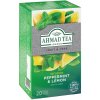 Čaj Ahmad Tea Peppermint & Lemon mátový čaj s citronem a citronovou trávou 20 x 1.5 g