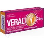 VERAL POR 25MG TBL ENT 30 – Zboží Dáma
