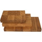 dubové kuchyňské prkénko 40 × 25 × 4 cm | ruční výroba | FajnýObchůdekCZ – Zboží Dáma