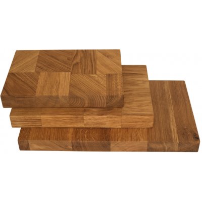 dubové kuchyňské prkénko 40 × 25 × 4 cm | ruční výroba | FajnýObchůdekCZ – Zboží Dáma