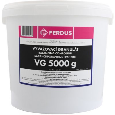 Vyvažovací granulát (prášek) VG 5000g | Zboží Auto