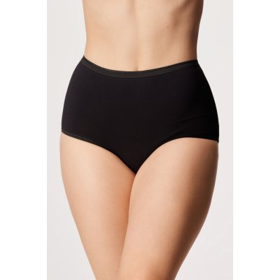 Jadea Kalhotky Lara klasické vyšší černá – Zboží Dáma