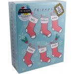 CurePink: | Kalendář adventní Friends|Přátelé: Vánoční ponožky (velikost EU 36-41|materiál polyester elastan) [PP9158FR] – Zboží Dáma