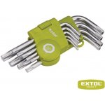 Extol CRAFT L klíče TORX sada 9 ks T 10 50 krátké 66010 – HobbyKompas.cz