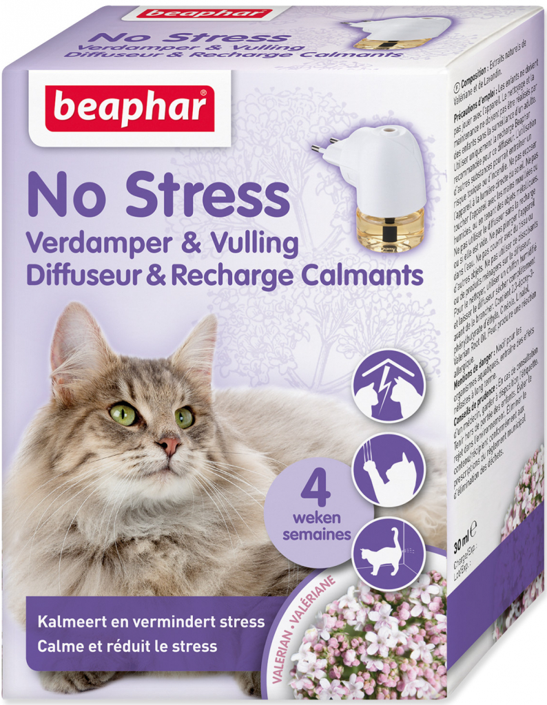 Beaphar No Stress Difuzér a náplň pro kočky 30 ml