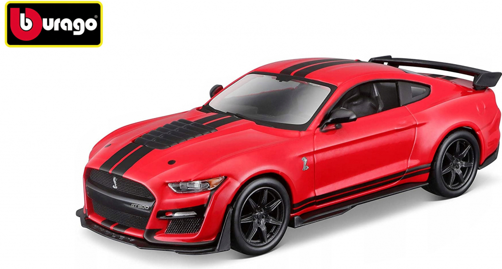 Bburago Ford Shelby GT500 červená 1:32