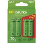 GP ReCyko 2100 AA 6 ks 1032226210 – Hledejceny.cz