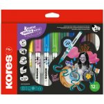 Kores Kreative Marker Selection akrylové 12 barev – Zboží Dáma