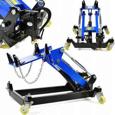 GEKO Zvedák převodovek 3 t, 140-800 mm, hydraulický, pojízdný G02177 – Hledejceny.cz