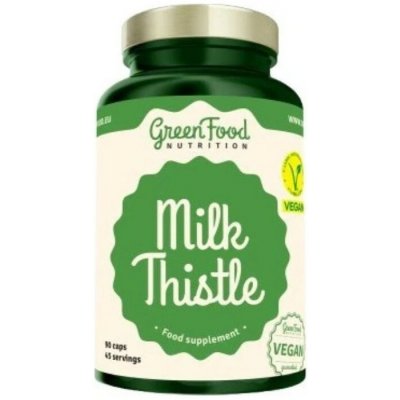 GreenFood Milk Thistle 90 kapslí – Hledejceny.cz