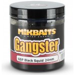 Mikbaits Gangster GSP Black Squid boilies v dipu 250 ml 24 mm – Hledejceny.cz