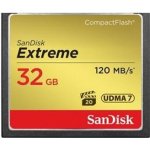 SanDisk CompactFlash Extreme 32 GB UDMA7 SDCFXSB-032G-G46 – Zboží Živě