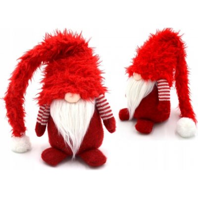 Skřítek s kožešinovou čepicí Saska garden 1041704 20x18x86 cm – Hledejceny.cz