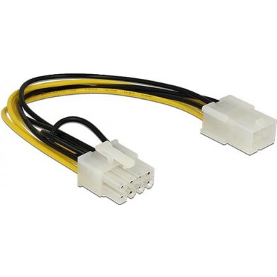 Delock Power Cable PCI Express 6 pin female > 8 pin male – Hledejceny.cz