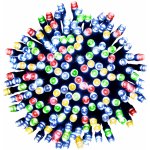 Aga Vánoční řetěz 100 LED Barevná – Hledejceny.cz