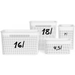 Rotho Úložný box Brisen 16 l černý – Sleviste.cz