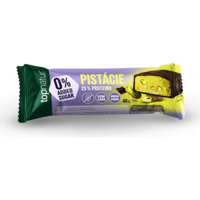 Topnatur Proteinová tyčinka 0% SUGAR 40 g – Sleviste.cz