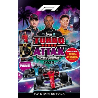 Topps 2023 Turbo Attax Formule 1 Cards Starter Pack album – Zboží Mobilmania