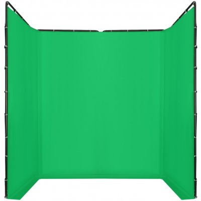 Velké skládací zelené pozadí pro klíčování (green screen) 200x210 cm – Zboží Živě