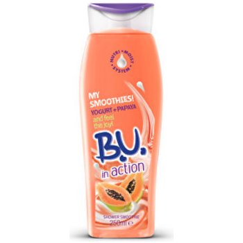 B.U. In Action Yogurt + Papaya sprchový gel 250 ml