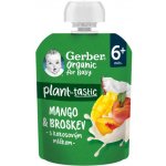 Gerber Kapsička mango a broskev s kokosovým mlékem BIO 80g – Zboží Dáma