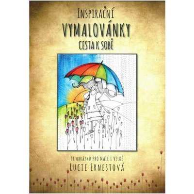 Inspirační vymalovánky Cesta k sobě kroužková horní vazba A4 Lucie Ernestová – Zboží Dáma