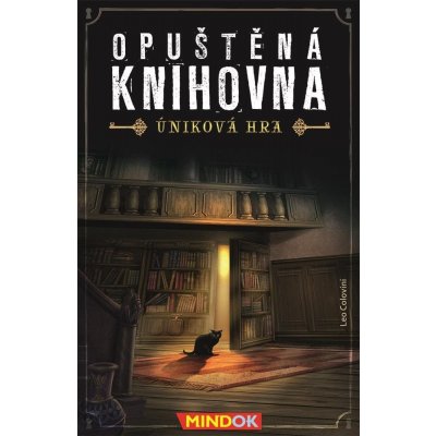 Mindok Opuštěná knihovna úniková hra – Zboží Mobilmania