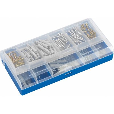 LUX Sada šroubů a hmoždinek, 180dílná – Sleviste.cz