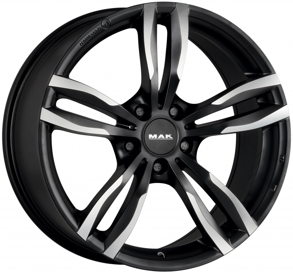 MAK Luft 8,5x19 5x120 ET33 ice black