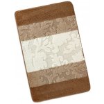 Bellatex Bany orion bílá béžová hnědá 60x100 cm – Sleviste.cz