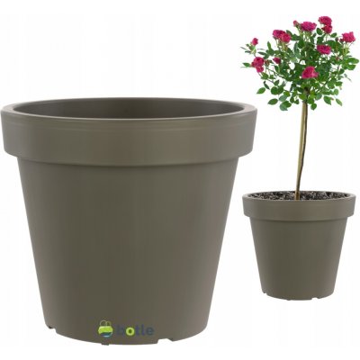 Botle Květináč plast šedý 58 x 58 x 53 cm – Zbozi.Blesk.cz