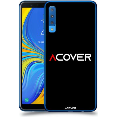 Pouzdro ACOVER Samsung Galaxy A7 2018 A750F s motivem ACOVER black – Zboží Mobilmania