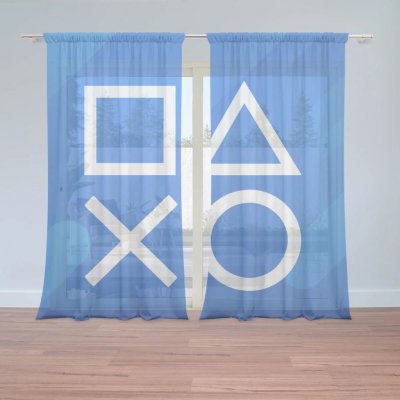 Sablio Záclony Konzole 2: 2ks 150x250cm – Hledejceny.cz