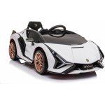 Eljet dětské elektrické auto Lamborghini Sian bílá – Zboží Dáma