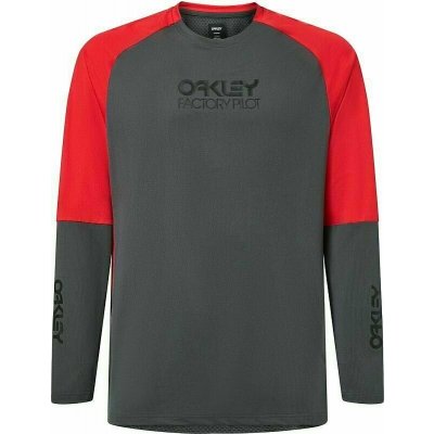 Oakley Factory Pilot MTB LS Jersey II Uniform Gray – Zbozi.Blesk.cz