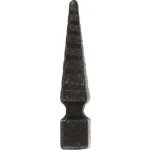 PSG Kovaný hrot - špička pro kovaný plot a bránu 40.211, 110x18 mm, základna 18x18 mm – Sleviste.cz