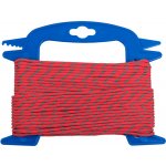 CONNEX PP pletené lano 16pramenné, 3 mm × 20 m, červená/zelená, navíječ – Sleviste.cz