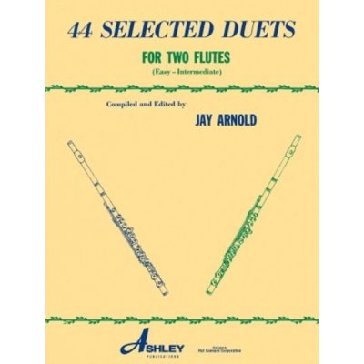 Jay Arnold 44 Selected Duets for Two Flutes Book 1 noty na 2 příčné flétny – Hledejceny.cz